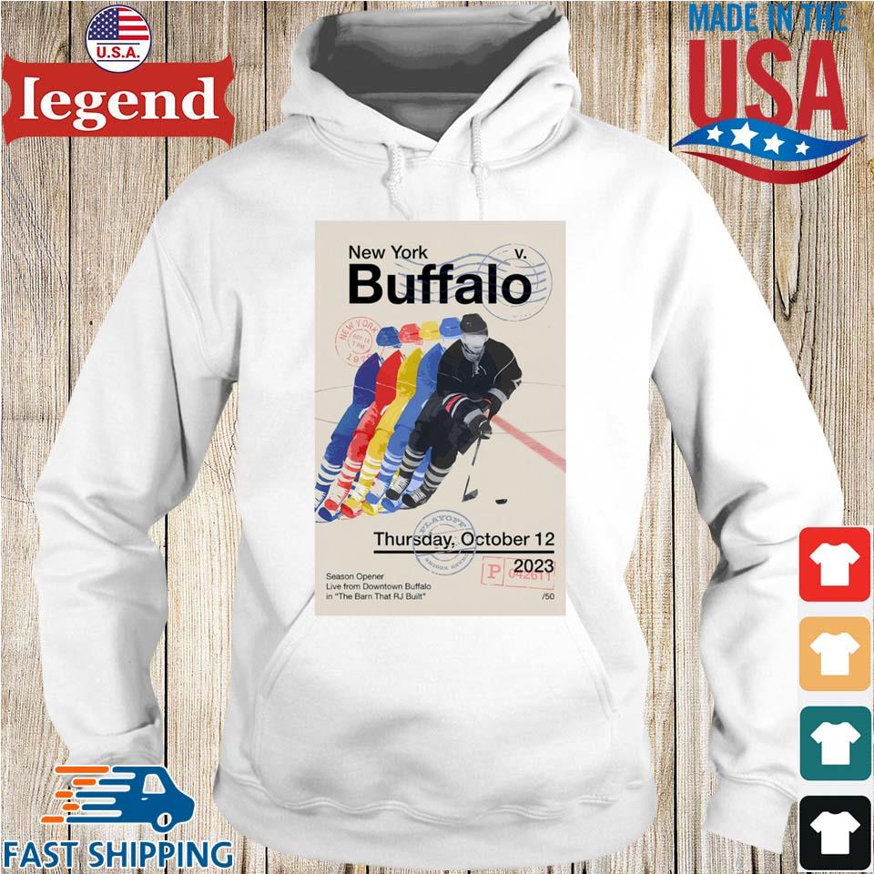 Buffalo October 12, 2023 The Barn That Rj Built T-shirt,Sweater