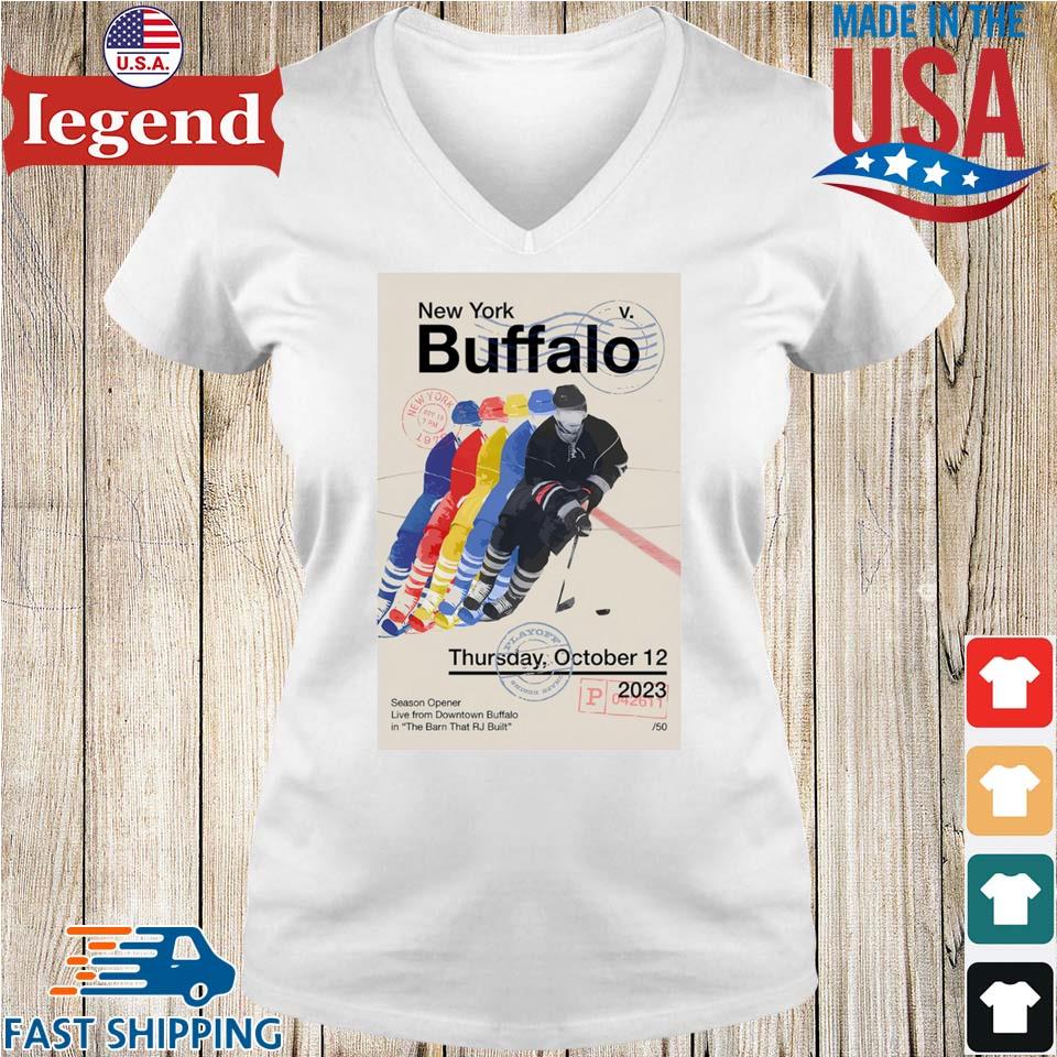 Buffalo October 12, 2023 The Barn That Rj Built T-shirt,Sweater
