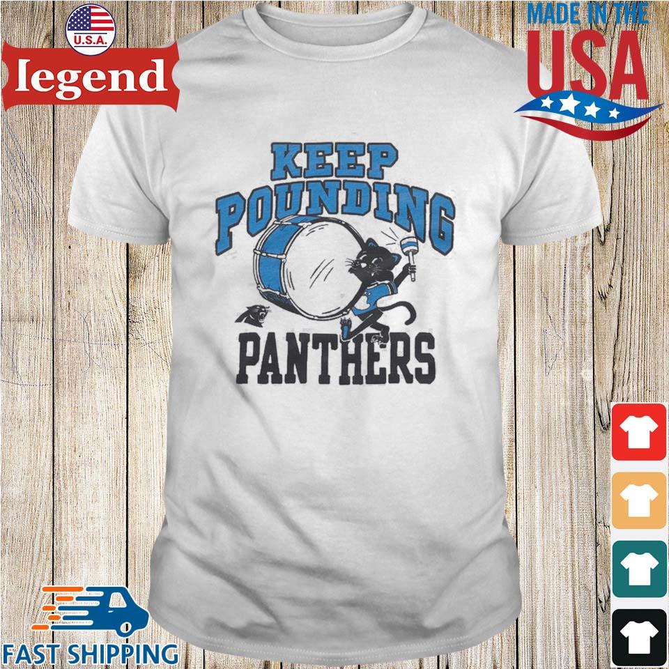 Official Carolina panthers keep pounding T-shirt, hoodie, tank top