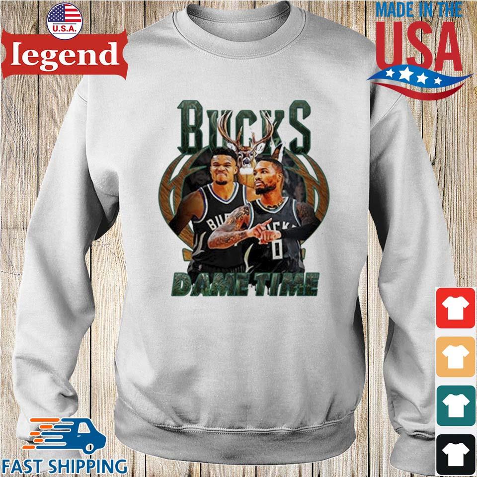 Comfort Damian Lillard Bucks Dame Time T shirt Sweater Hoodie And Long Sleeved Ladies Tank Top