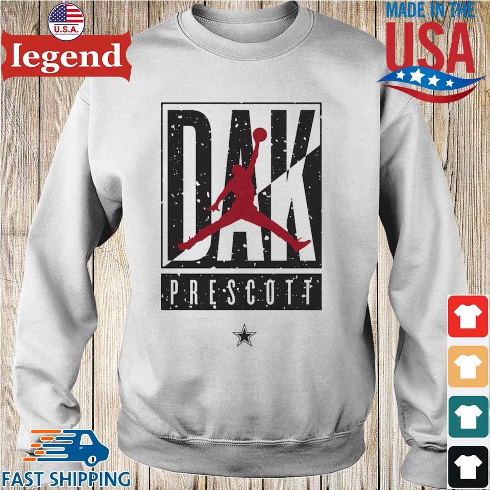 Dak Prescott Navy Blue Pullover Hoodie