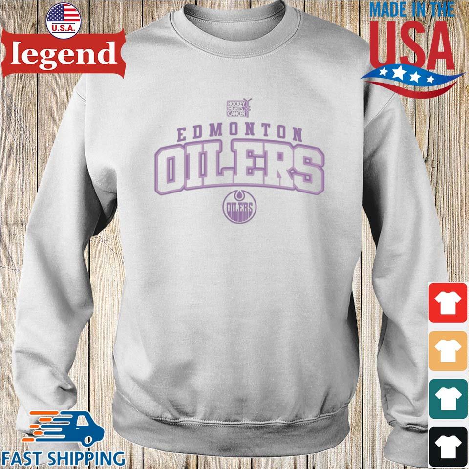 Edmonton Oilers Levelwear Hockey Fights Cancer Richmond T-shirt,Sweater,  Hoodie, And Long Sleeved, Ladies, Tank Top