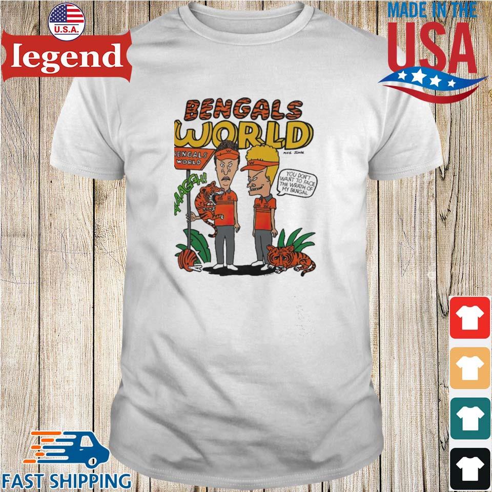 Beavis And Butthead x Cincinnati Bengals World T-Shirt, hoodie, sweater,  long sleeve and tank top