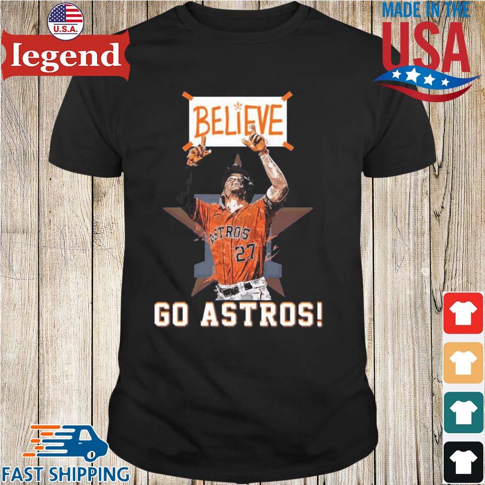 Official Houston Astros Believe Go Astros 2023 season shirt