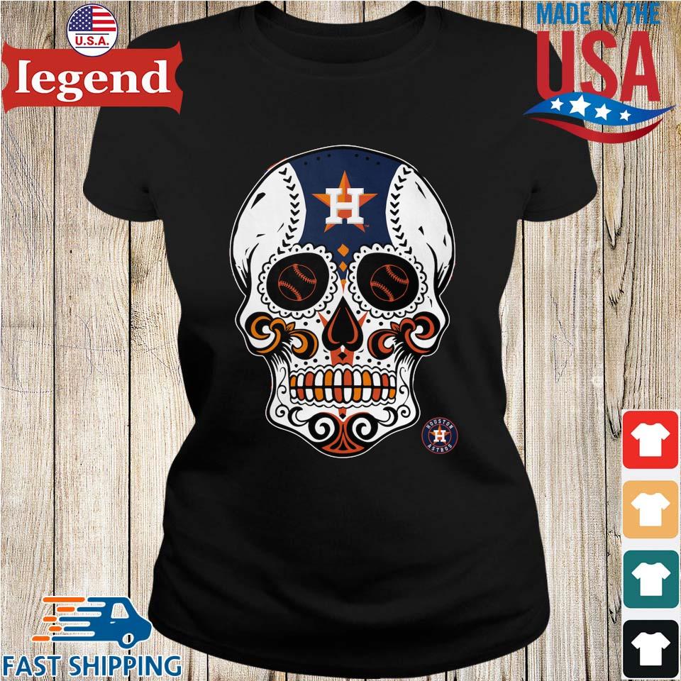 Houston Astros The Northwest Group Candy Skull T-shirt,Sweater, Hoodie, And  Long Sleeved, Ladies, Tank Top