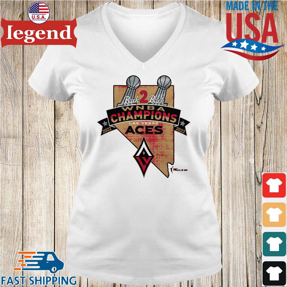 Las Vegas Aces 2023 WNBA Finals Champions T-Shirt