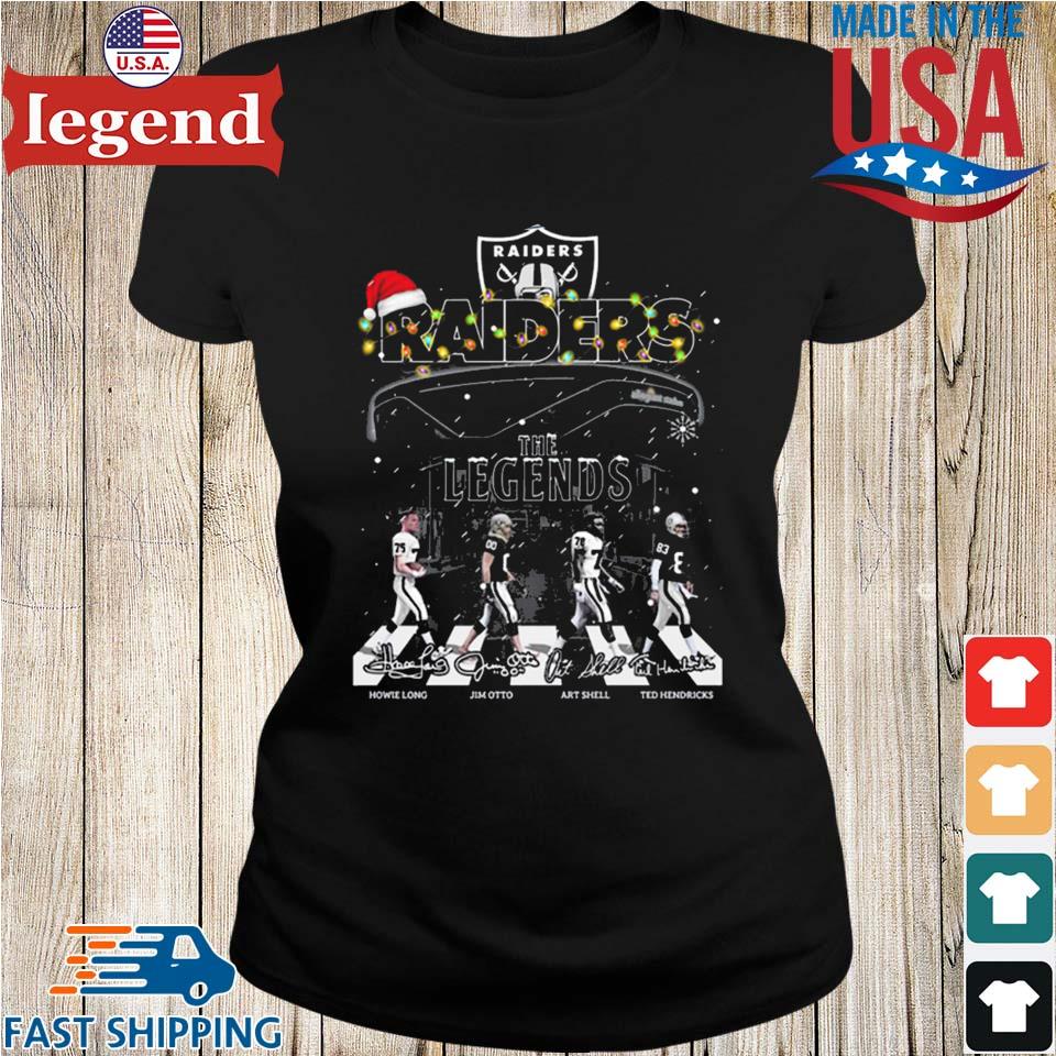 The Las Vegas Raiders Abbey road Signatures 2023 Shirt, hoodie