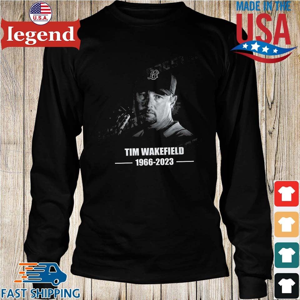 Legendary MLB pitcher Tim Wakefield has passed away at age 57 T-Shirt -  Roostershirt