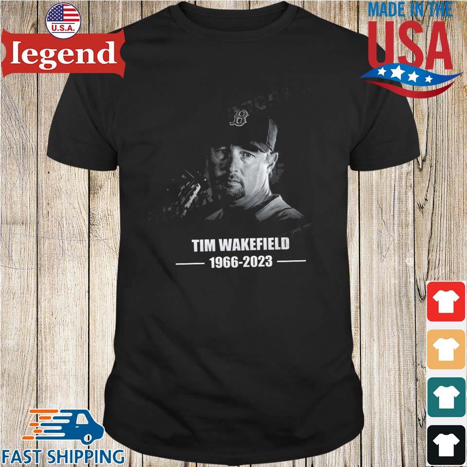 Legendary MLB pitcher Tim Wakefield has passed away at age 57 T-Shirt -  Roostershirt