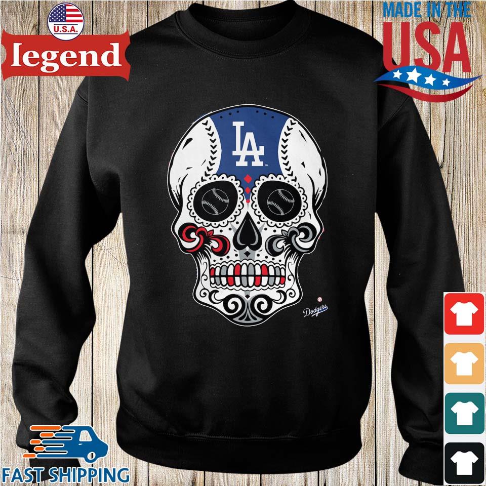 Los Angeles Dodgers The Northwest Group Candy Skull T-shirt