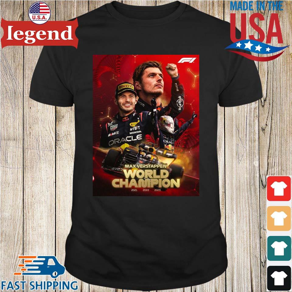F1 Max Verstappen T-Shirts, Formula 1 Shirt