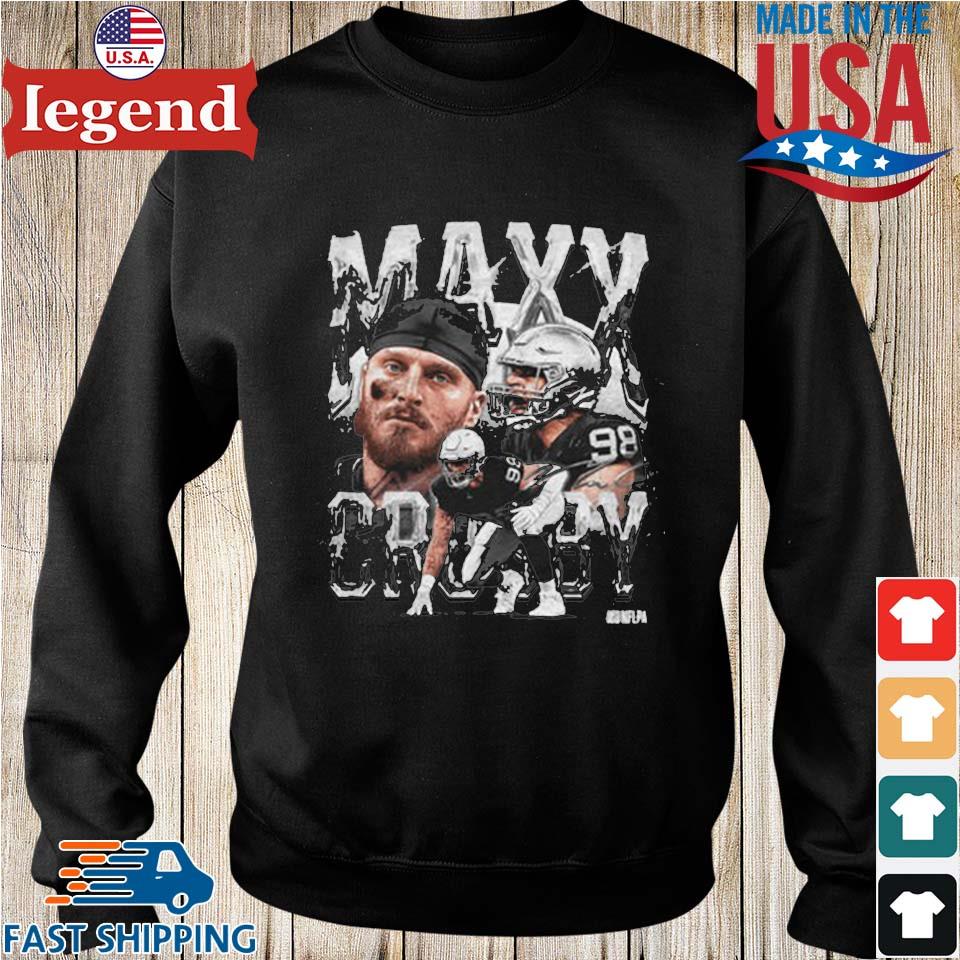 Maxx Crosby Fan Shirt, Retro Maxx Crosby Fan Shirt - Cherrycatshop