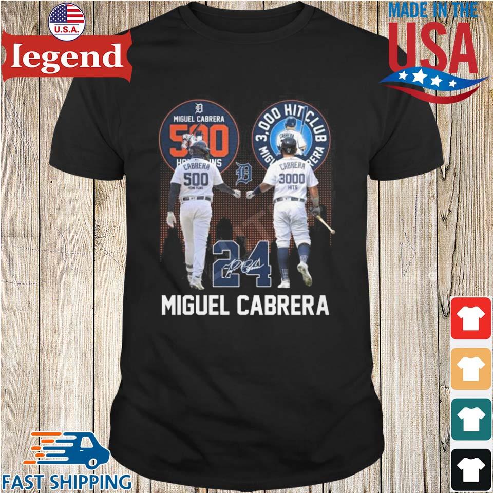 Miguel Cabrera 24 Signatures Detroit Tigers Signature T-shirt,Sweater,  Hoodie, And Long Sleeved, Ladies, Tank Top