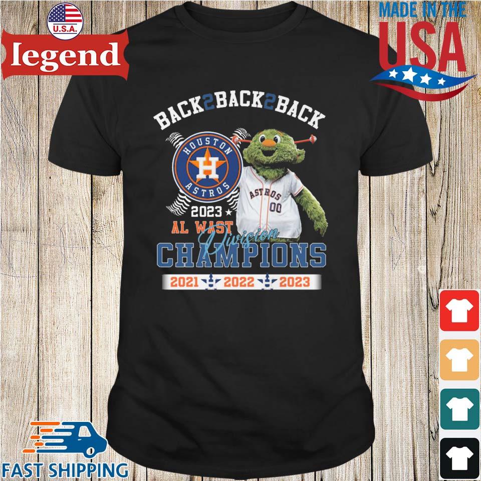 Mlb Houston Astros Back2back2back 2023 Al East Division Champions 2021 2022  2023 T-shirt,Sweater, Hoodie, And Long Sleeved, Ladies, Tank Top