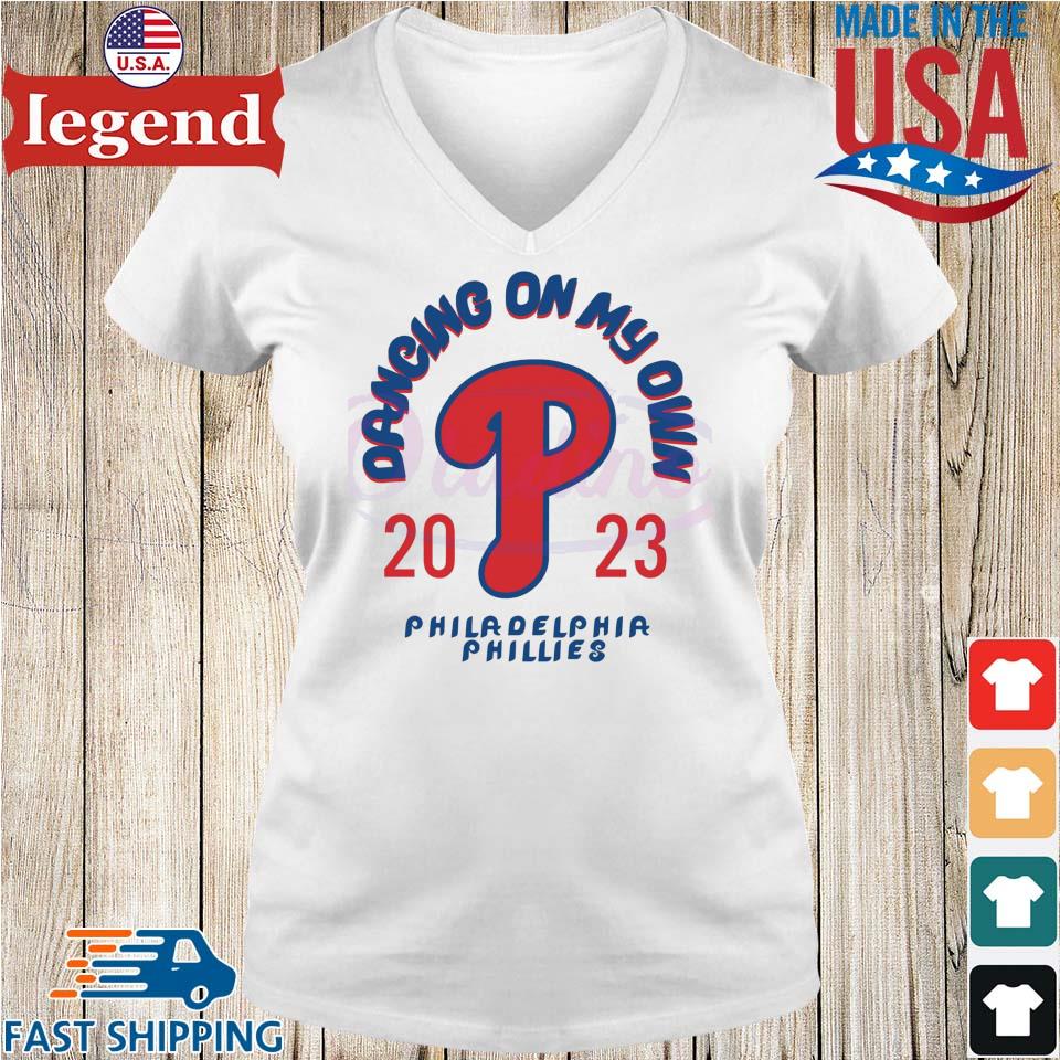 MLB Philadelphia Phillies Ladies V-Neck T-Shirt