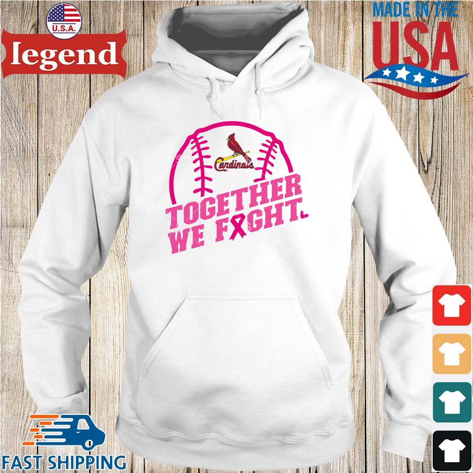Original MLB St Louis Cardinals Baseball Team Pink Ribbon Together We Fight  2023 Shirt, hoodie, sweater, long sleeve and tank top