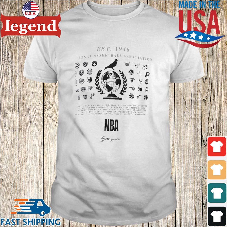 Nba X Staple All Teams Origins National Basketball Association T-shirt,Sweater,  Hoodie, And Long Sleeved, Ladies, Tank Top
