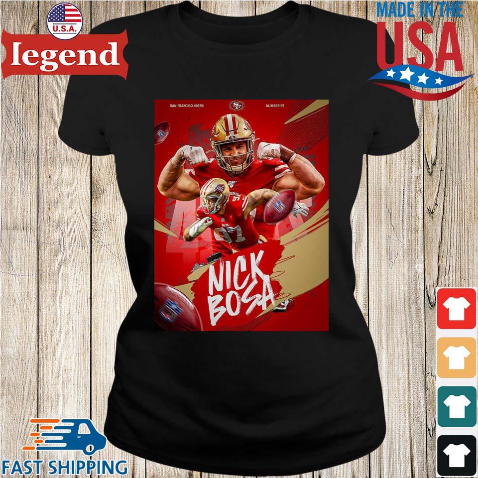 Nick Bosa San Francisco Shirt 49Ers Vintage Football 90S