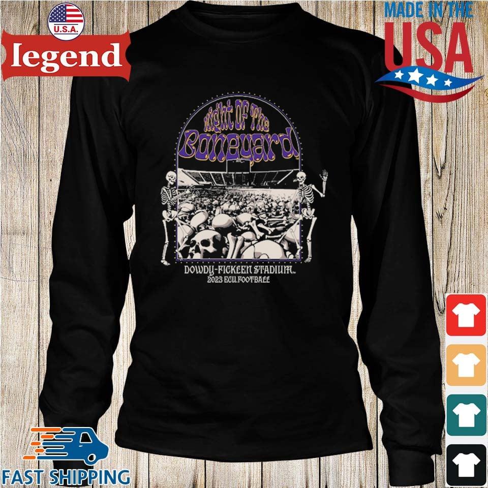 Ecu Pirates Night Of The Boneyard Dowdy Ficklen Stadium 2023 Ecu Football T- Shirts, hoodie, sweater, long sleeve and tank top