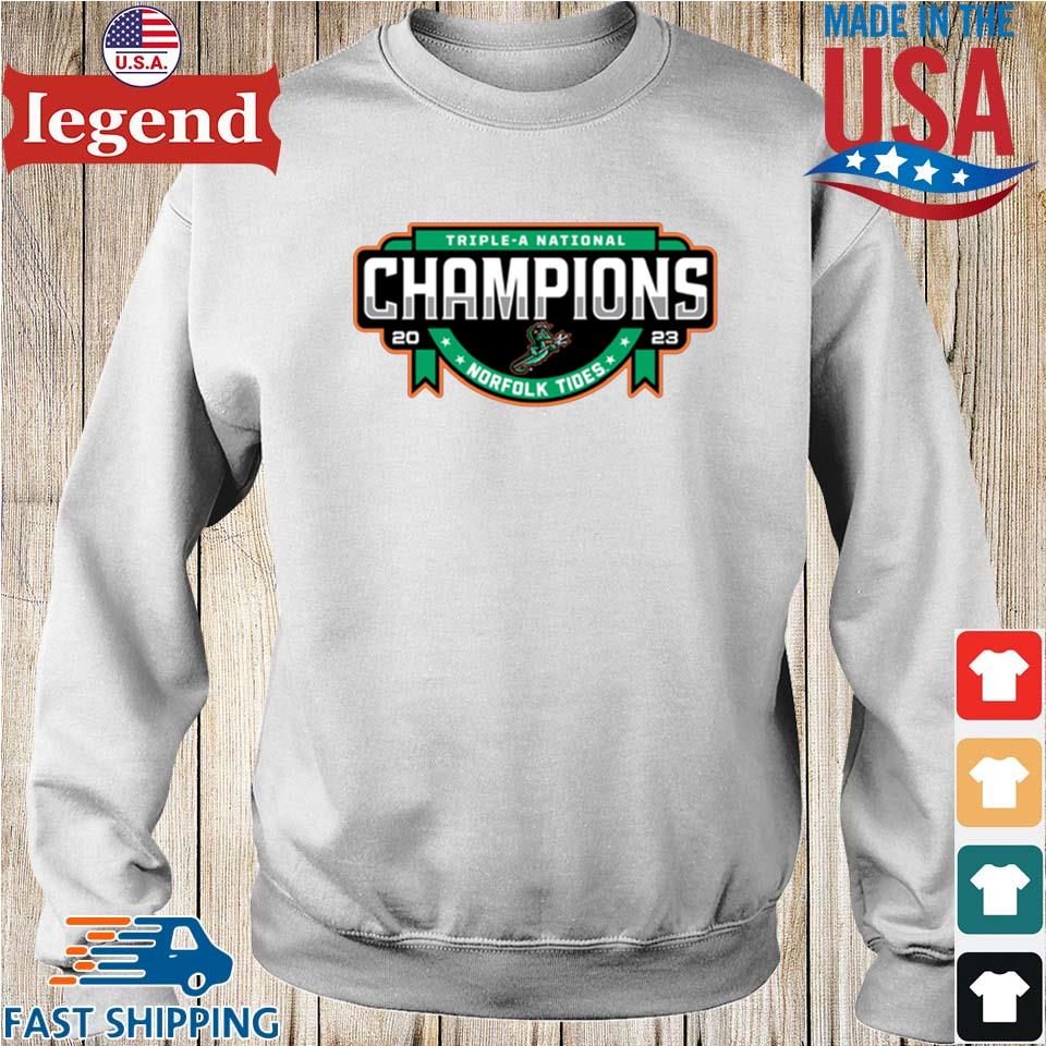Norfolk Tides Triple-a National Championship 2023 T-shirt,Sweater, Hoodie,  And Long Sleeved, Ladies, Tank Top
