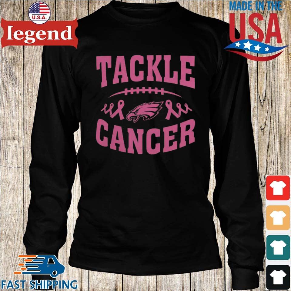 Philadelphia Eagles Tackle Breast Cancer T-Shirt - TeeNaviSport