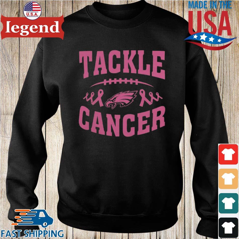 Philadelphia Eagles Tackle Breast Cancer T-Shirt - TeeNaviSport