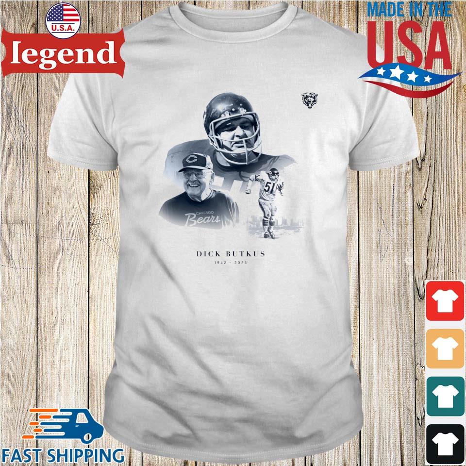 Rip Dick Butkus 1942 2023 Chicago Bears Shirt