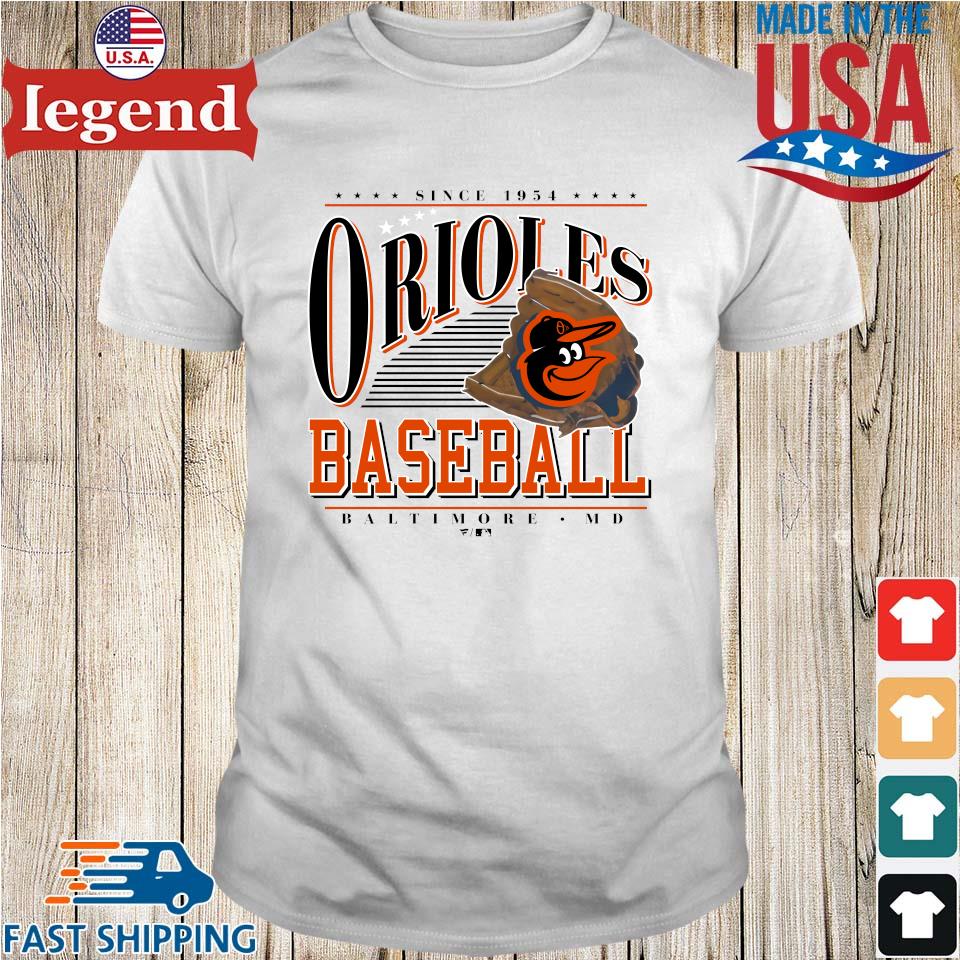 Vintage Baltimore Oriole Est 1954 Baseball Shirt, hoodie, sweater, long  sleeve and tank top