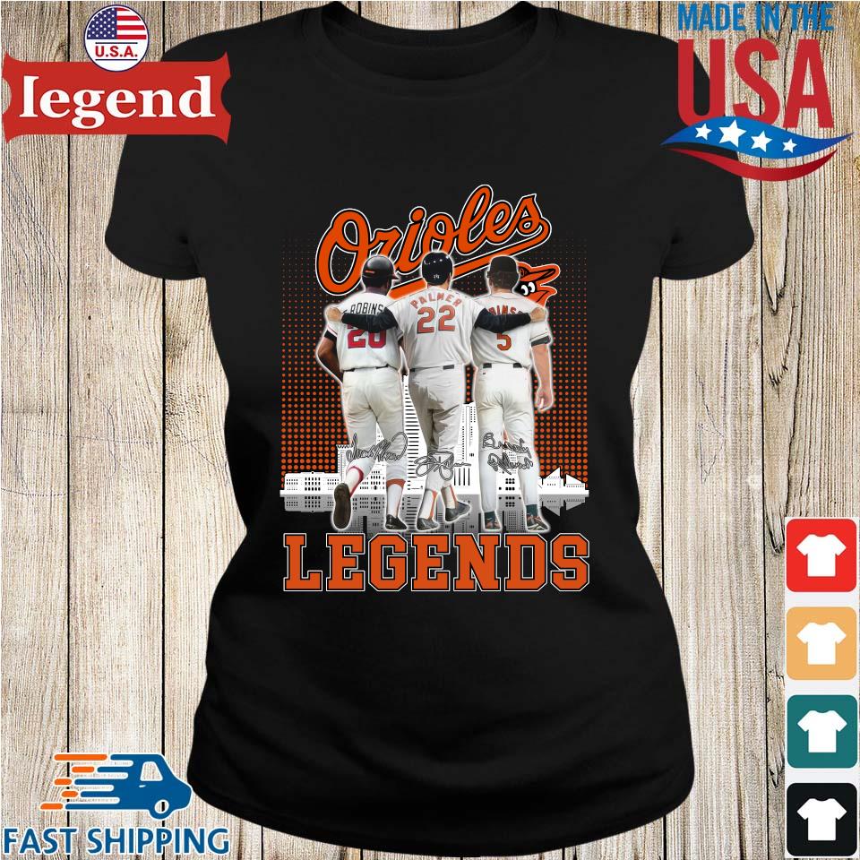 Original Baltimore Orioles Legends Frank Robinson Jim Palmer And