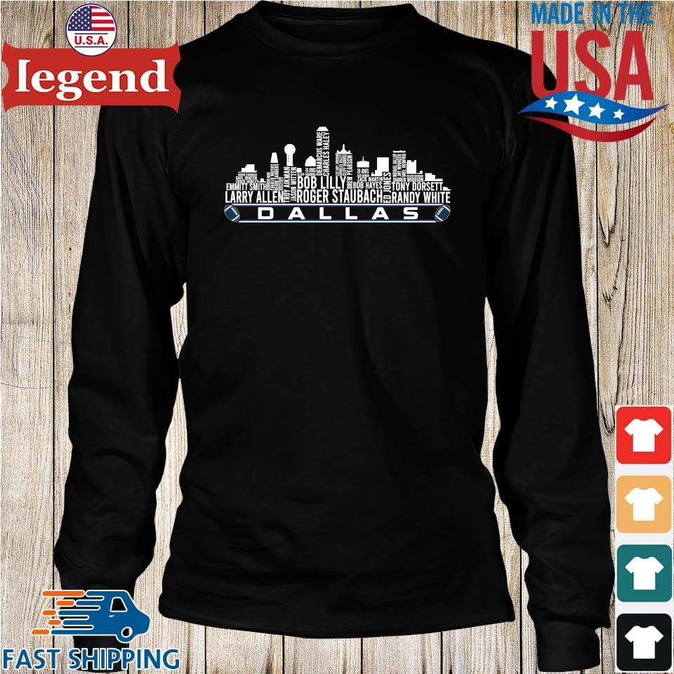 Funny Dallas Cowboys Skyline Team Players Signatures Shirt, hoodie,  sweater, long sleeve and tank top