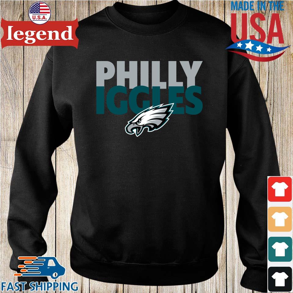 Philadelphia Eagles Youth Team Logo Long Sleeve T-Shirt - Green