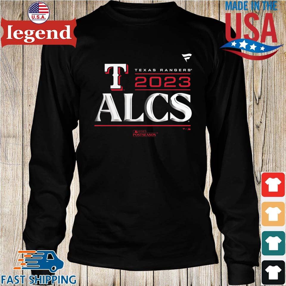 Texas Rangers 2023 ALCS Locker Room T Shirt - teejeep