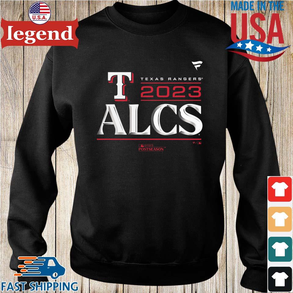 Texas Rangers 2023 ALCS Locker Room T Shirt - teejeep