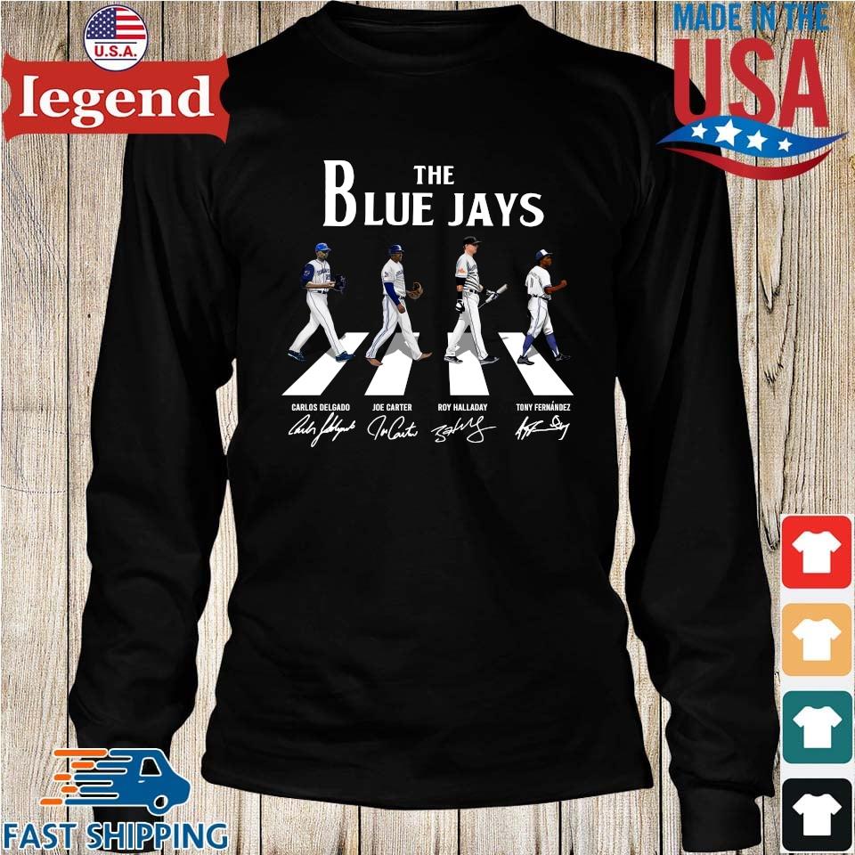 Abbey Road Signatures The Toronto Blue Jays T-shirt, Funny Gift For Men All  Size