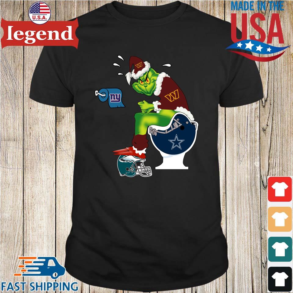 Official funny The Grinch Washington Commanders Dallas Cowboys