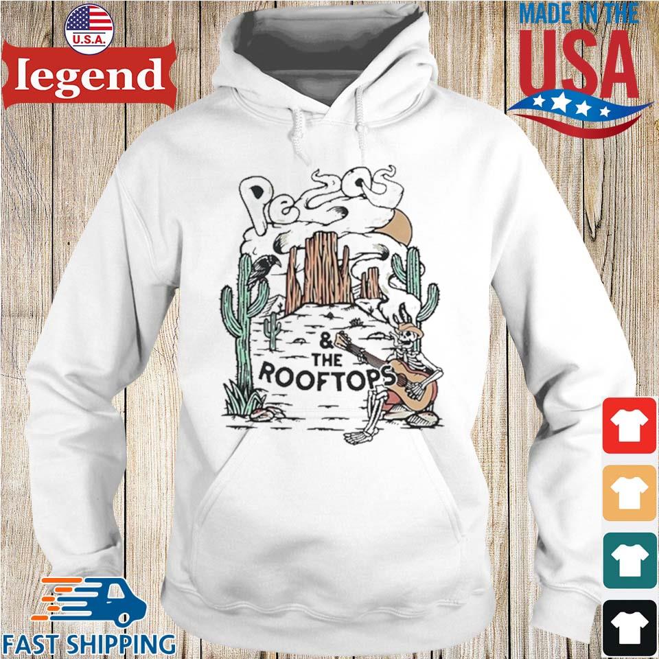 Pecos & The Rooftops Smoking Skeleton 2023 T-shirt,Sweater, Hoodie