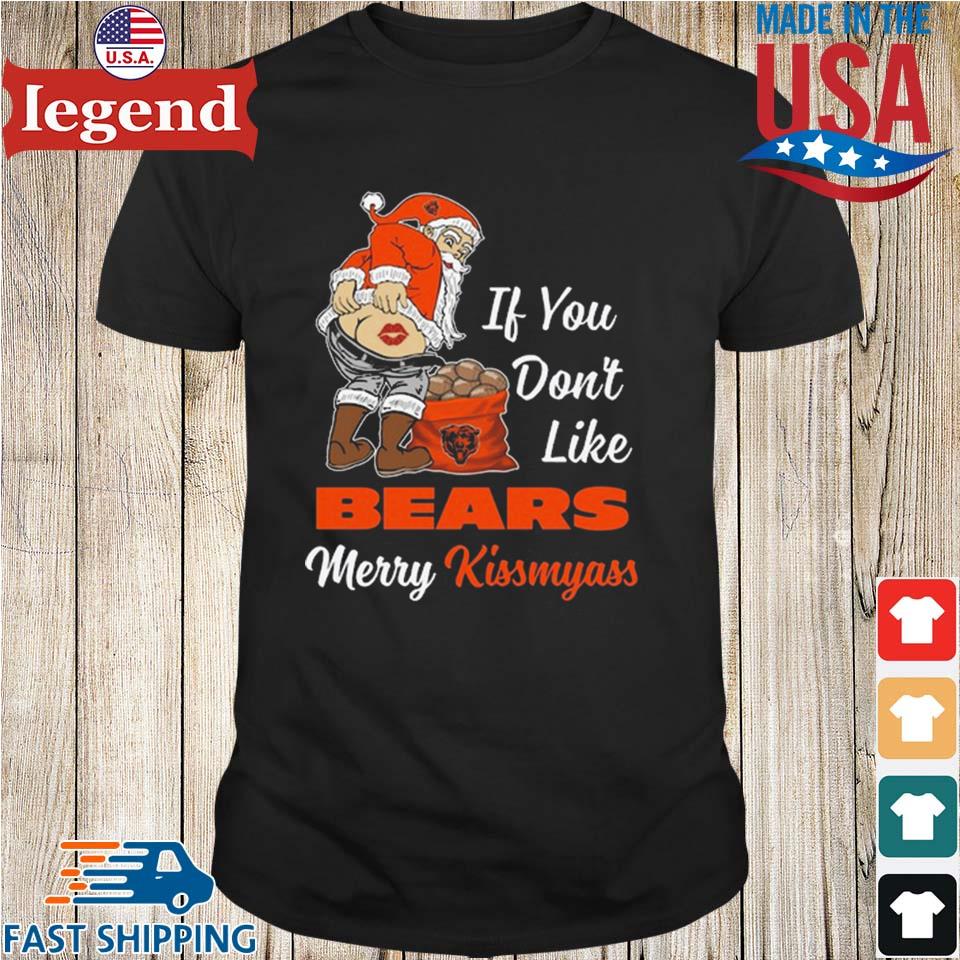 Xmas if you don't like New York Giants football Merry Kissmyass Santa Claus funny  shirt, hoodie, sweater, long sleeve and tank top