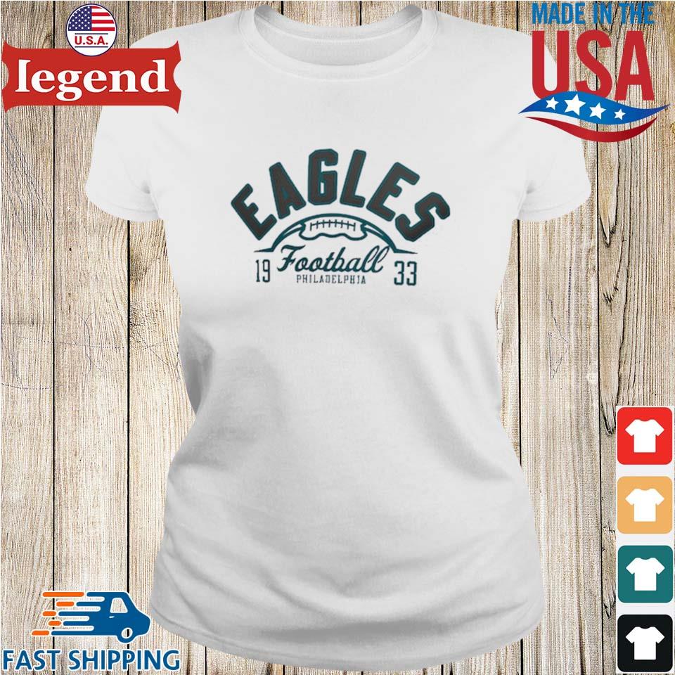 Philadelphia Eagles Starter Retro Team Logo Graphic T-Shirt - White