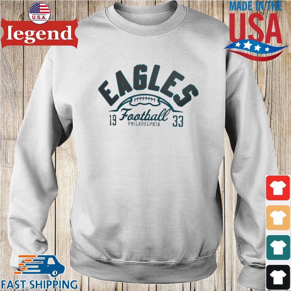 Philadelphia Eagles Starter Retro Graphic Pullover Hoodie - White