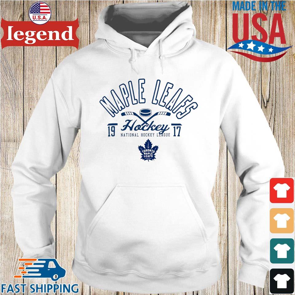 Personalized Toronto Maple Leafs Toddler Pullover Hooded Sweatshirt Black / 3T