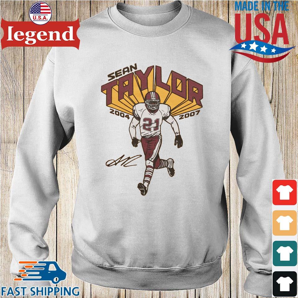 Washington Sean Taylor Signature T shirt Sweater Hoodie And Long