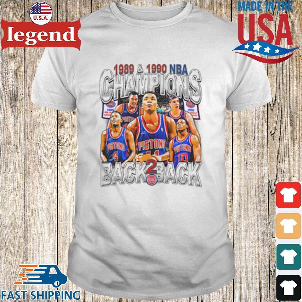 1989 detroit pistons championship t shirt online