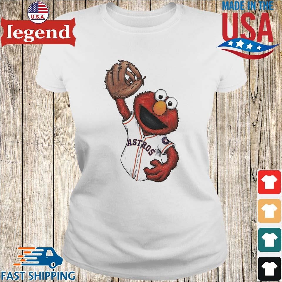 Elmo Houston Astros Sesame Street Limited Edition Fine T-shirt,Sweater,  Hoodie, And Long Sleeved, Ladies, Tank Top