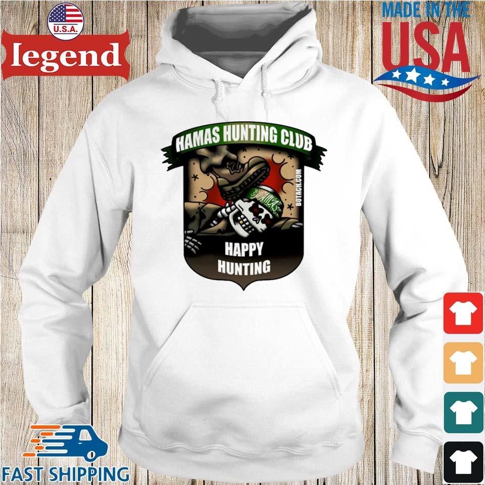 Hamas Hunting Club Happy Hunting T-shirt,Sweater, Hoodie, And Long