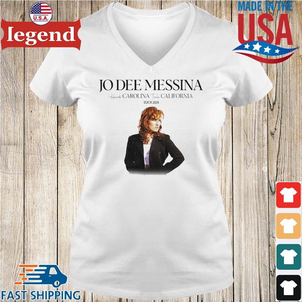 Jo Dee Messina Heads Carolina Tails California Tour 2024 Tshirt