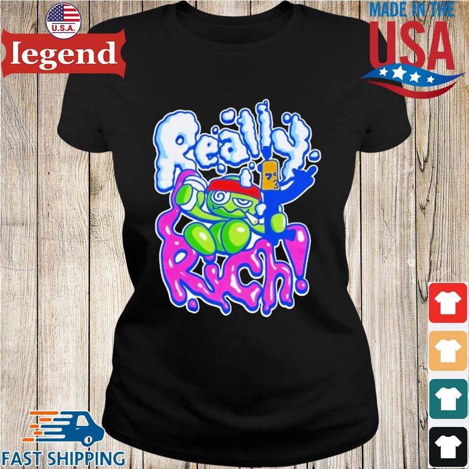 Kankan Really Rich Frog T-shirt,Sweater, Hoodie, And Long Sleeved