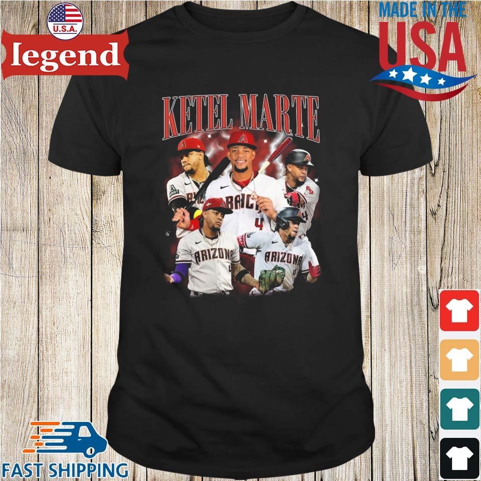 Ketel Marte Arizona Diamondbacks 90s Vintage T-shirt,Sweater