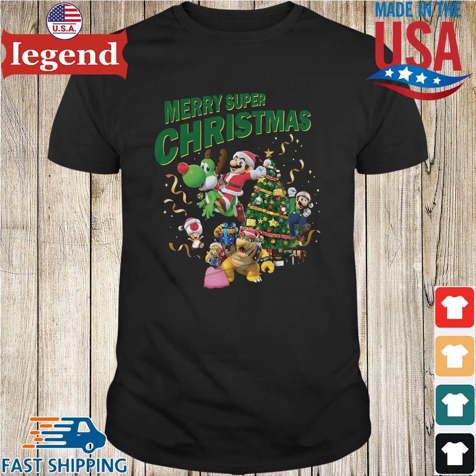 Merry mario online sweater