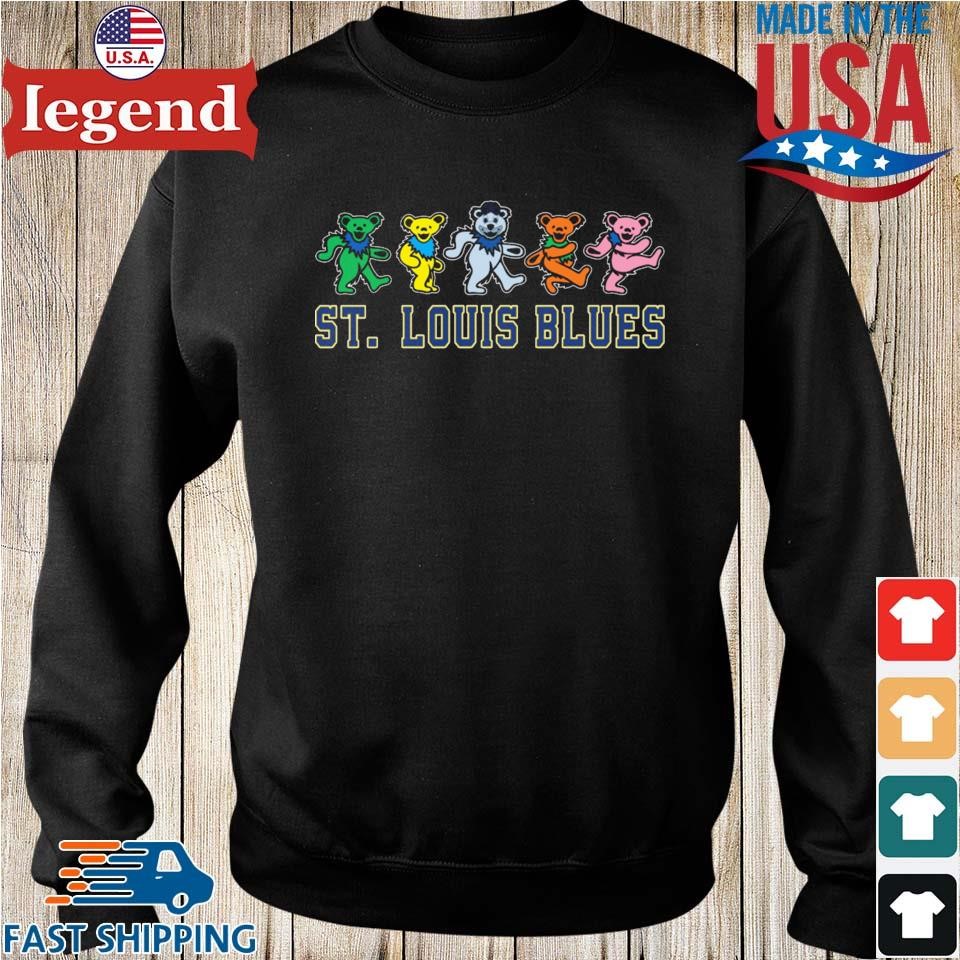 Grateful Dead X St. Louis Blues shirt, hoodie, sweater, long