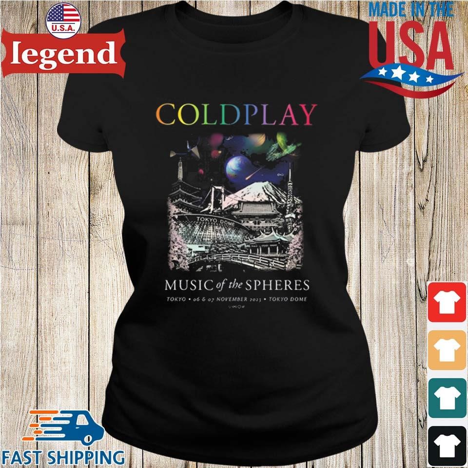 Coldplay World Tour 2023 Shirt - Ink In Action